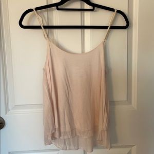 Light Pink Flowy Tank Top